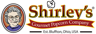 Shirley's Gourmet Popcorn logo